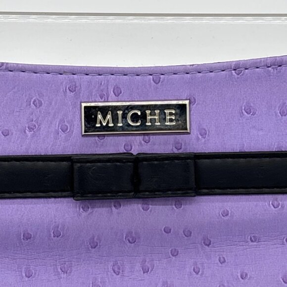 Miche Bag Purse Petite Shell Mekenna Purple Like New - Picture 3 of 6